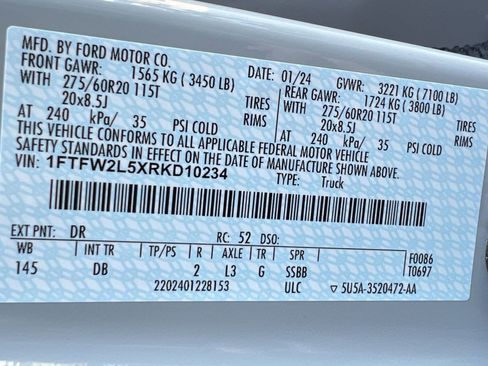 Used 2024 Ford F150 STX w/ STX Black Appearance Package image 19