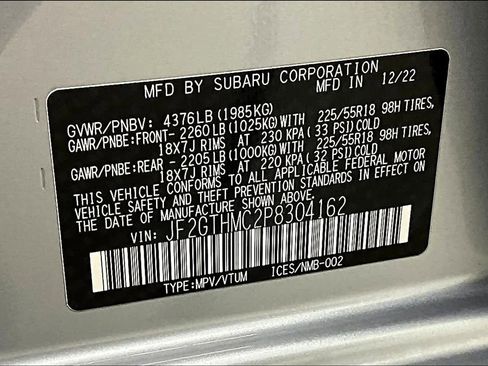 Used 2023 Subaru Crosstrek 2.5i Limited image 35