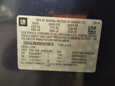 Used 2015 GMC Terrain SLE image 33