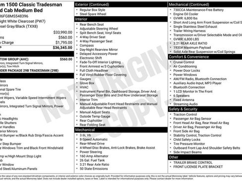 Used 2021 RAM 1500 Tradesman w/ Trailer Tow Group image 9