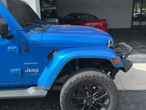 Used 2021 Jeep Wrangler Unlimited Sahara 4xe w/ Safety Group image 4