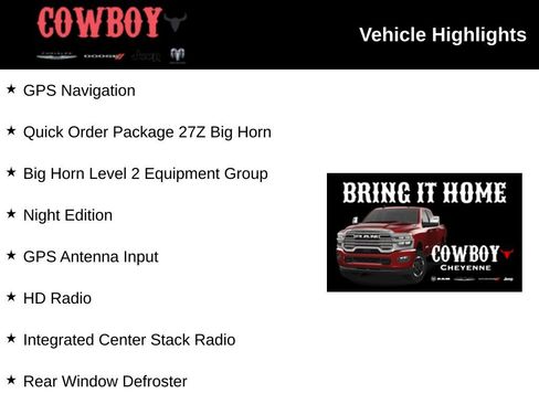 New 2026 RAM 1500 Big Horn AWD/4WD image 4