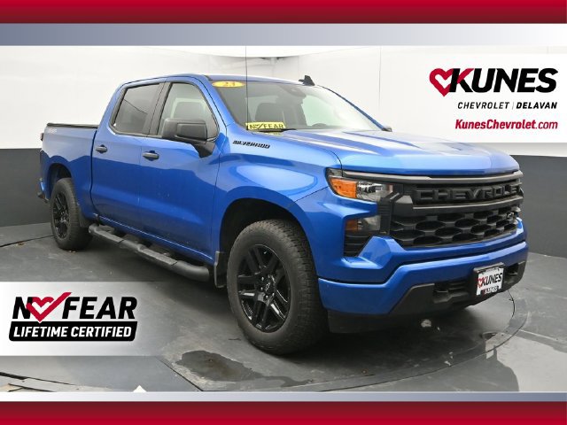 Used 2023 Chevrolet Silverado 1500 Custom w/ LPO, Dark Essentials Package AWD/4WD image 1