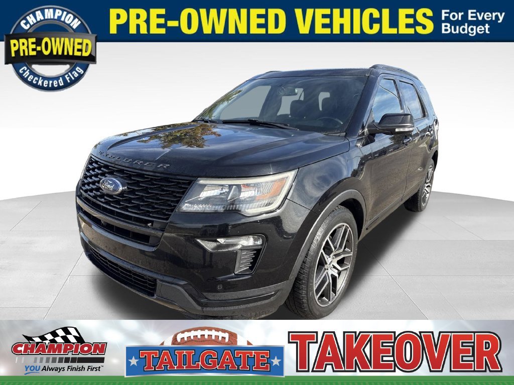 Used 2019 Ford Explorer Sport w/ Equipment Group 401A AWD/4WD image 1