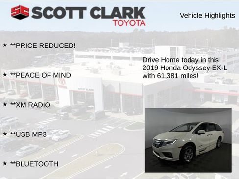 Used 2019 Honda Odyssey EX-L image 7