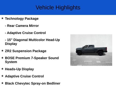 New 2026 Chevrolet Silverado 2500 ZR2 AWD/4WD image 2