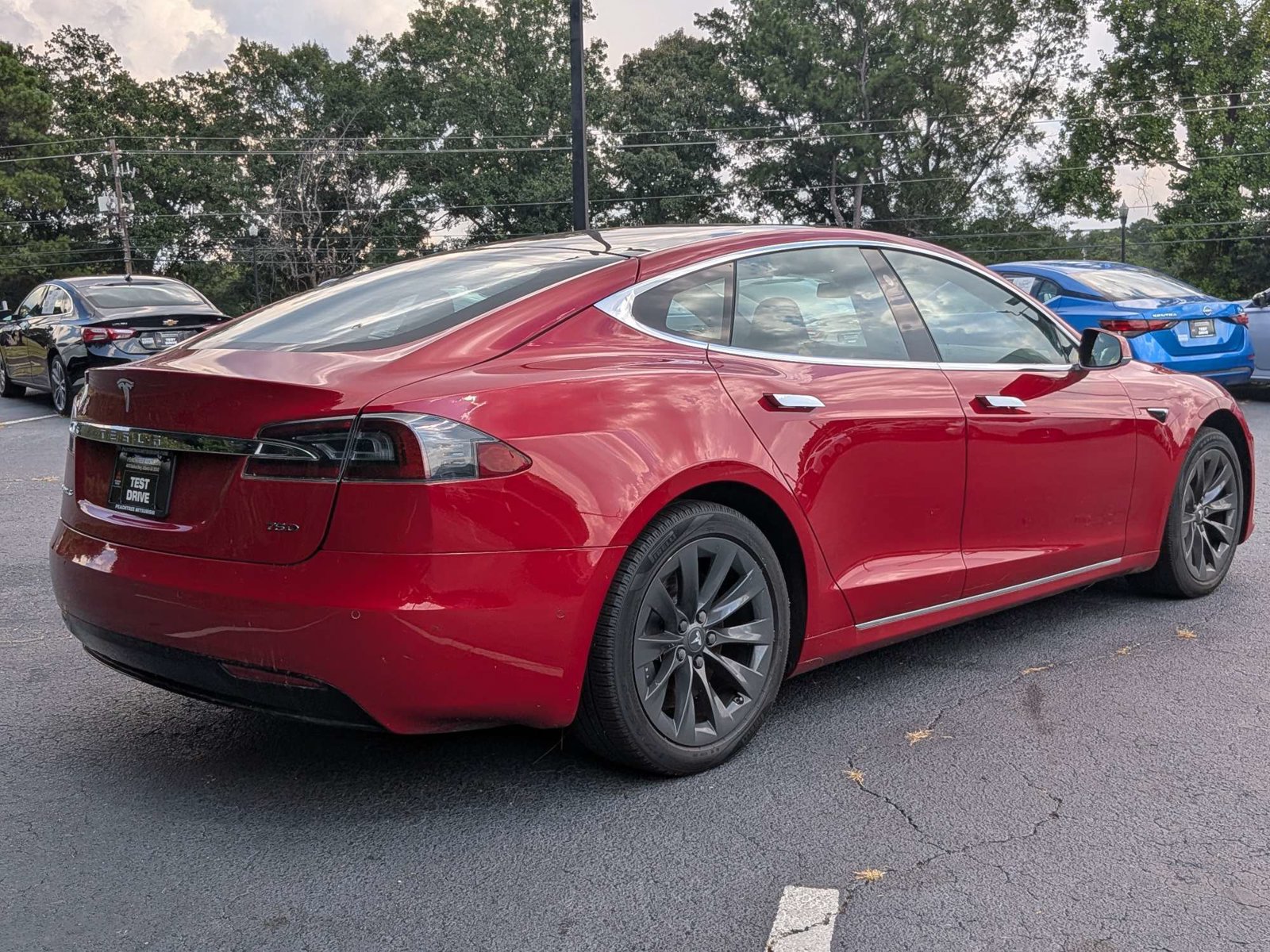 Used 2018 Tesla Model S 75D AWD/4WD image 4