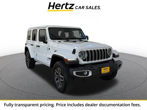 Used 2025 Jeep Wrangler Unlimited Sahara AWD/4WD image 1