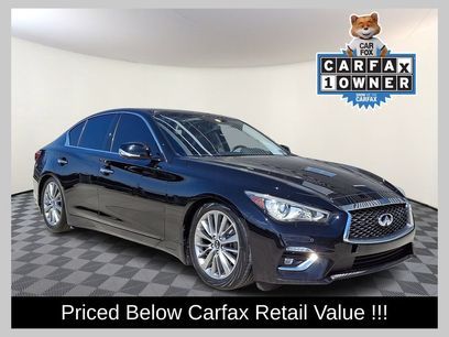 Used 2023 INFINITI Q50 Luxe w/ Cargo Package