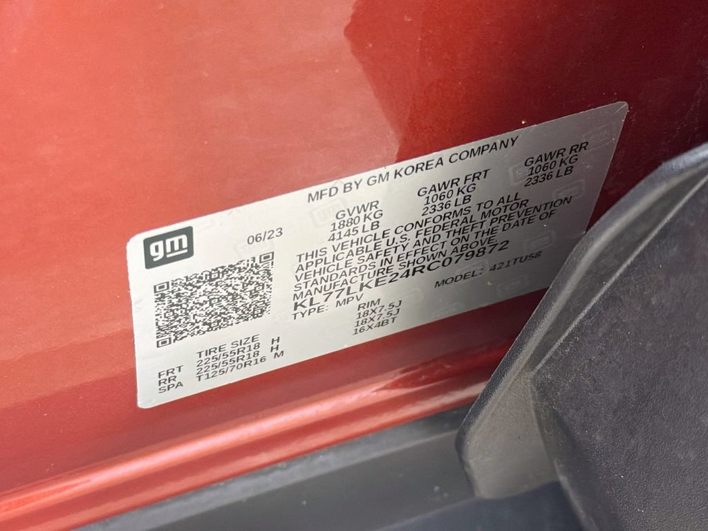 Used 2024 Chevrolet Trax ACTIV w/ Sunroof Package FWD image 31