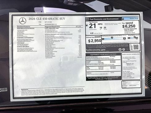 New 2026 Mercedes-Benz GLE 450 4MATIC image 18