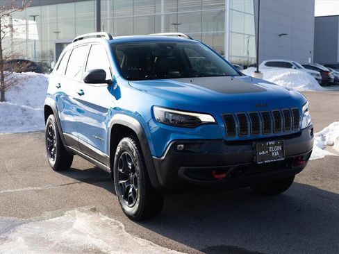 Used 2021 Jeep Cherokee Trailhawk w/ Sun, Sound & Nav Group image 1