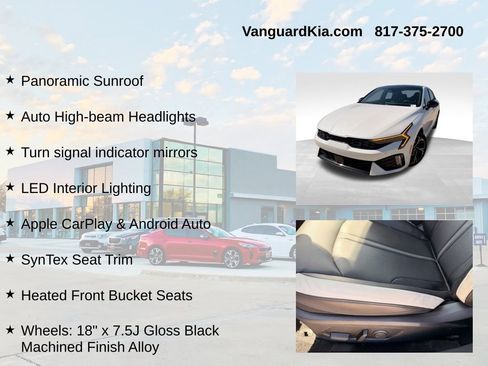 Certified 2025 Kia K5 GT-Line w/ GT-Line Premium Package image 12
