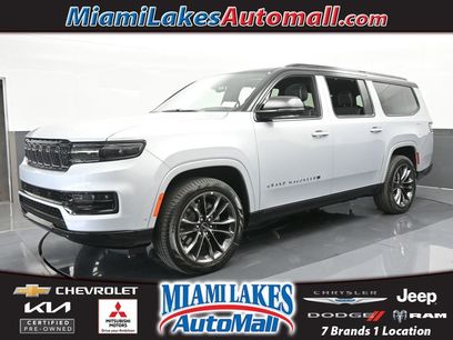 Used 2024 Jeep Grand Wagoneer L Series II w/ Quick Order Packagew 28T