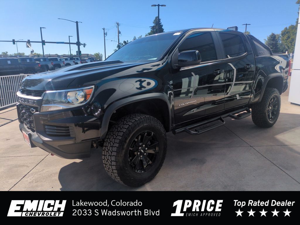 Used 2021 Chevrolet Colorado ZR2 w/ ZR2 Midnight Special Edition AWD/4WD 360° Tour