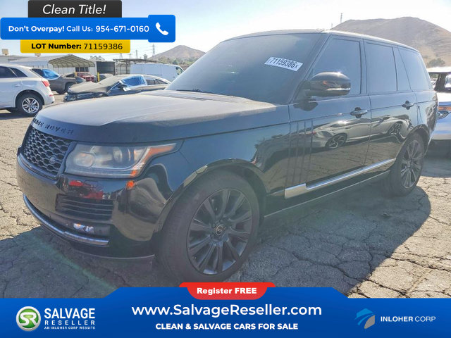 Used 2014 Land Rover Range Rover Supercharged AWD/4WD image 1