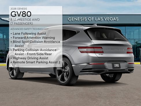 New 2026 Genesis GV80 3.5T Prestige image 7