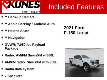 Used 2021 Ford F150 Lariat w/ Equipment Group 502A High