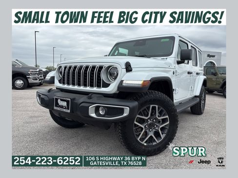 New 2026 Jeep Wrangler Unlimited Sahara AWD/4WD image 1
