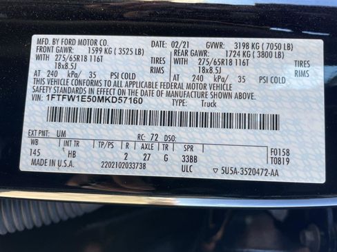 Used 2021 Ford F150 Lariat image 10