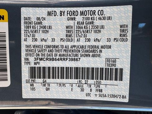 Certified 2024 Ford Bronco Sport Big Bend image 27