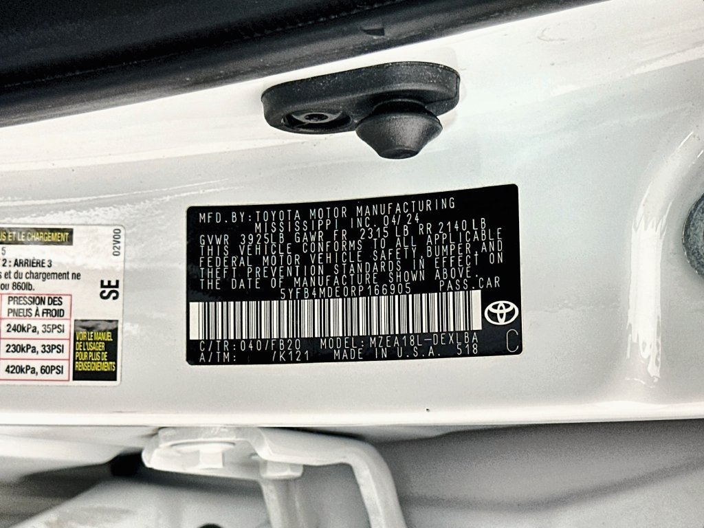 Certified 2024 Toyota Corolla LE FWD image 31