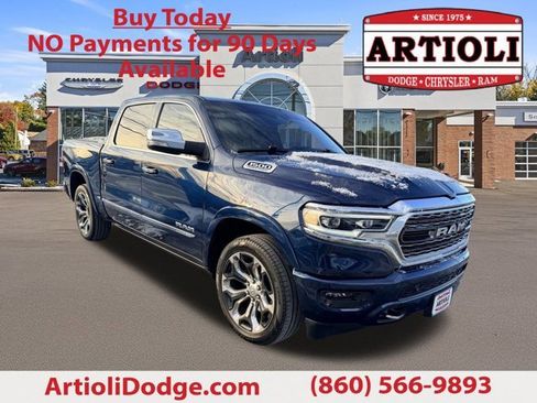 Certified 2022 RAM 1500 Limited w/ Body Color Bumper Group image 1