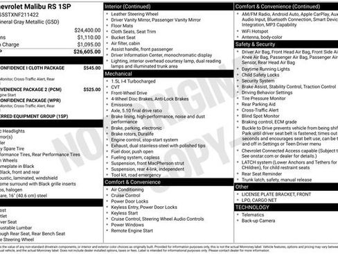 Used 2022 Chevrolet Malibu RS image 37