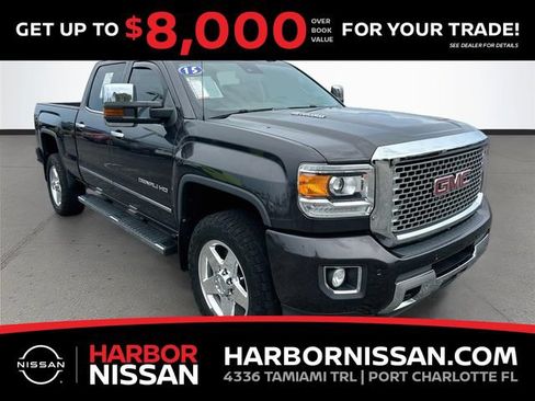 Used 2015 GMC Sierra 2500 Denali w/ Duramax Plus Package AWD/4WD image 1