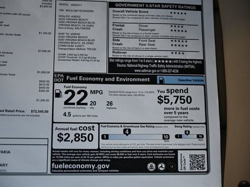 New 2026 Audi Q7 2.0T Premium Plus image 40