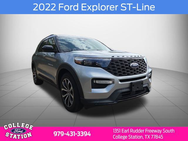 Used 2022 Ford Explorer ST-Line w/ Class IV Trailer Tow Package RWD image 1