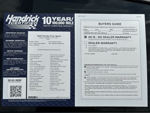 Used 2024 Honda Civic Sport image 34