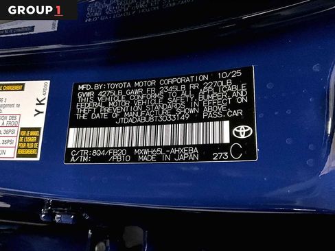 Certified 2026 Toyota Prius LE image 36