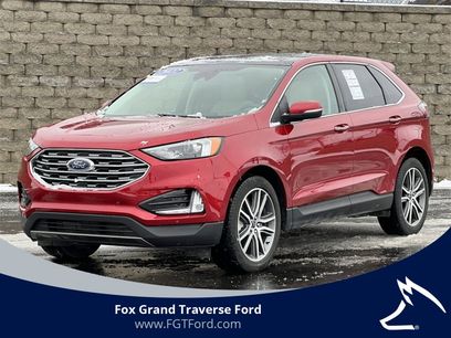 Certified 2022 Ford Edge Titanium w/ Class II Trailer Tow Package