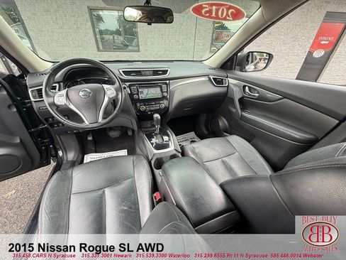 Used 2015 Nissan Rogue SL w/ SL Premium Package AWD/4WD image 14
