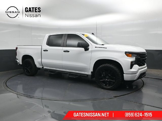 Used 2023 Chevrolet Silverado 1500 Custom w/ LPO, Dark Essentials Package AWD/4WD image 1