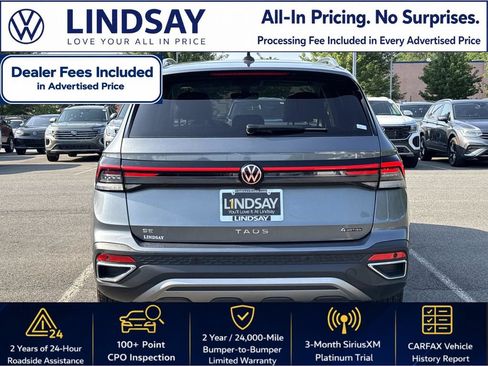 Certified 2025 Volkswagen Taos SE w/ Panoramic Sunroof Package AWD/4WD image 4