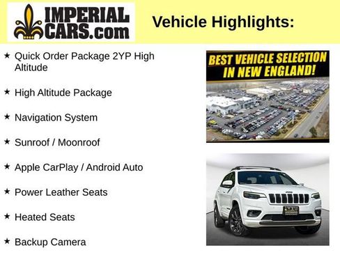 Used 2021 Jeep Cherokee High Altitude AWD/4WD image 8