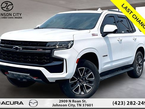 Used 2021 Chevrolet Tahoe Z71 w/ Rear Media and Nav Package AWD/4WD image 1
