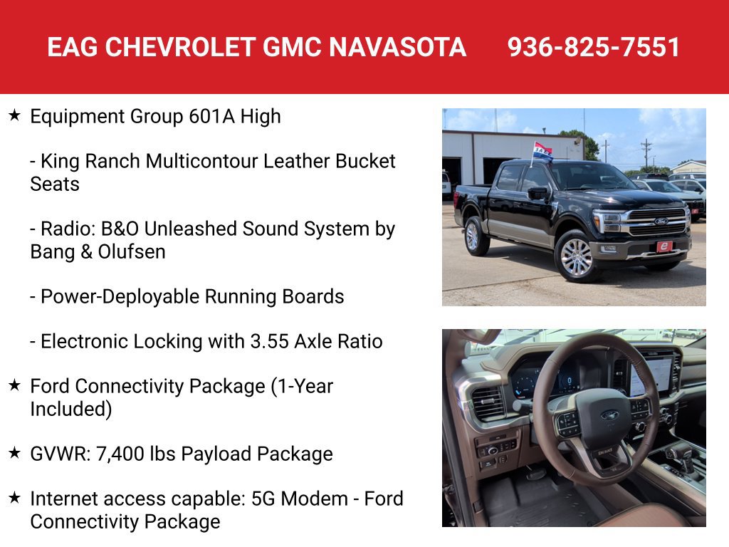 Used 2026 Ford F150 King Ranch w/ Equipment Group 601A High AWD/4WD image 12