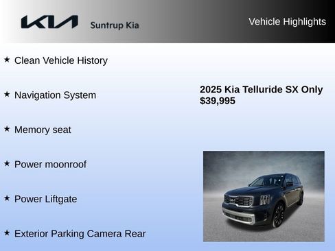 Used 2025 Kia Telluride SX image 7