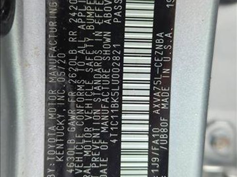 Used 2020 Toyota Camry LE image 24