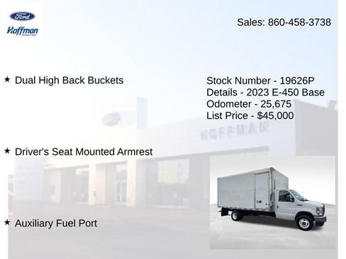 Used 2023 Ford E-450 and Econoline 450 Super Duty w/ Power Windows & Locks Group RWD image 24