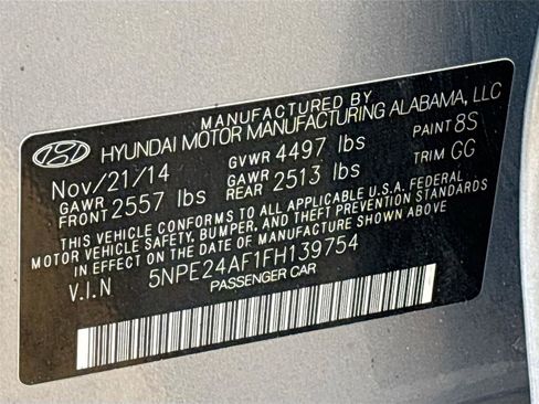 Used 2015 Hyundai Sonata SE image 32