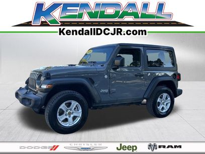 Certified 2020 Jeep Wrangler Sport