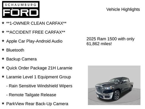 Used 2025 RAM 1500 Laramie AWD/4WD image 8