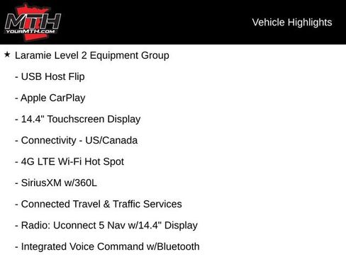 Used 2025 RAM 1500 Laramie w/ Night Edition AWD/4WD image 10