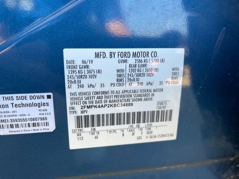 Used 2019 Ford Edge ST w/ Convenience Package image 10