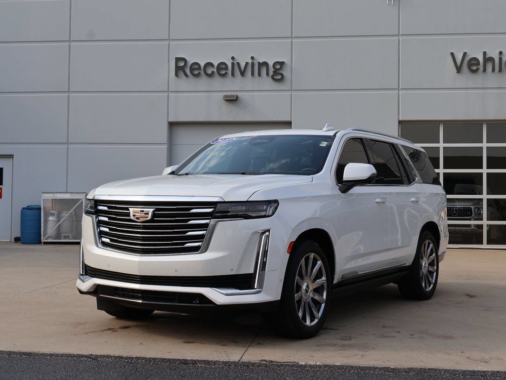 Used 2021 Cadillac Escalade Premium Luxury Platinum w/ Heavy-Duty Trailer Package AWD/4WD image 3