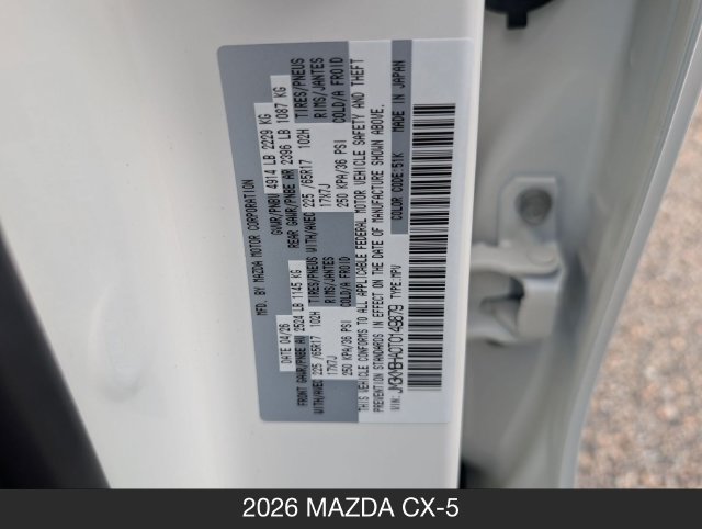 New 2026 MAZDA CX-5 Select AWD/4WD image 31